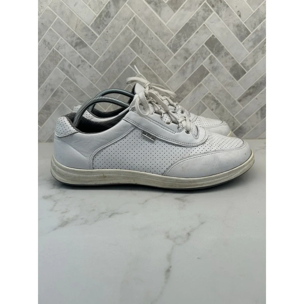 SAS Sporty Lux White Perf Walking‎ Shoes Sneakers Womens Size 11WW 11 WW